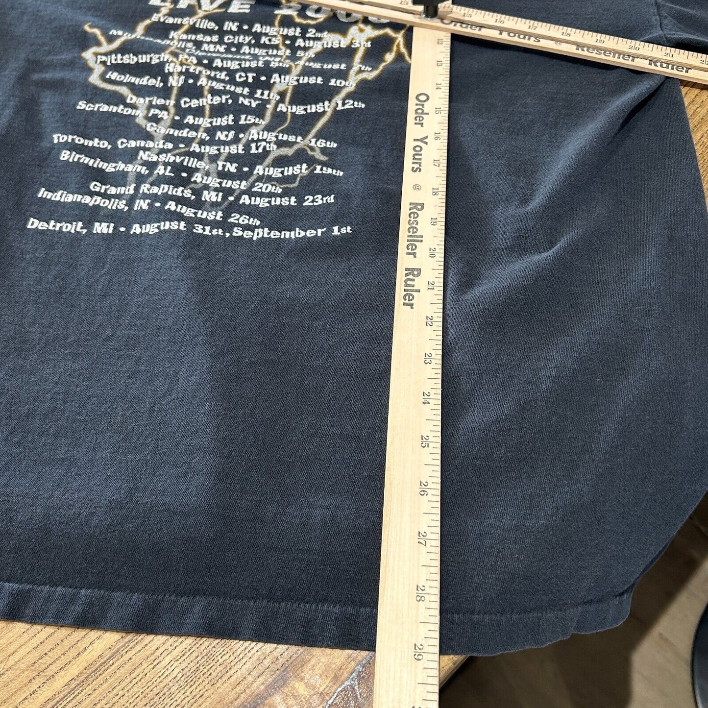 VINTAGE 2000 | KID ROCK Live Tour Band T-Shirt sz XL Adult