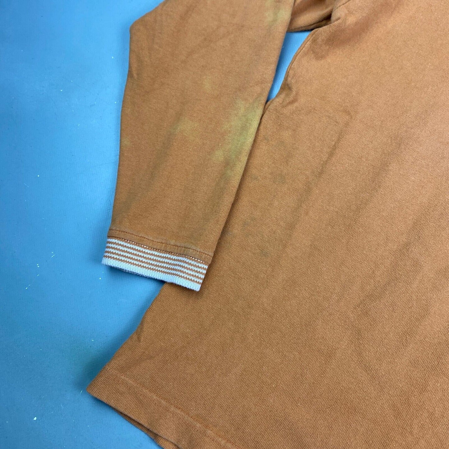 VINTAGE 90s Calvin Klein Jeans Ringer Long Sleeve T-Shirt sz M-L Adult