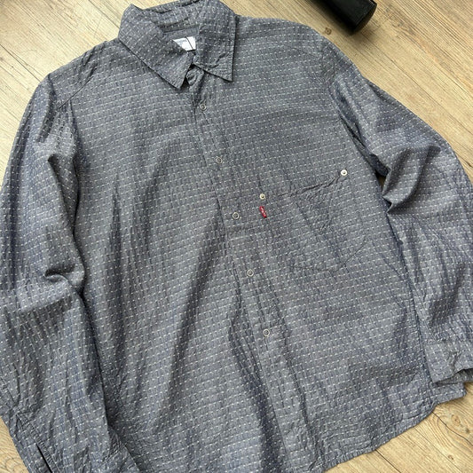 Levis Engineered Jeans | Chambray Button Snap Shirt sz L
