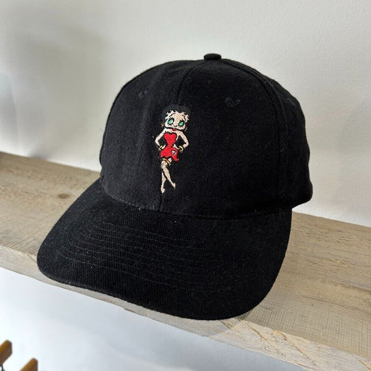 VINTAGE 90s | Betty Boop Snapback HAT sz One Size