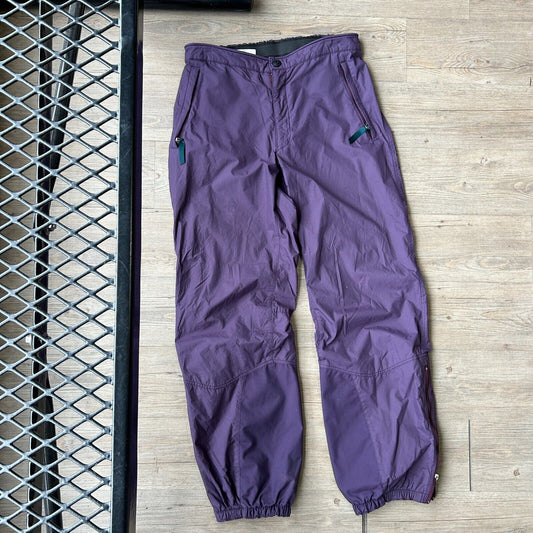 VINTAGE 90s | Patagonia Purple Tech Slush Pants sz W31 L31