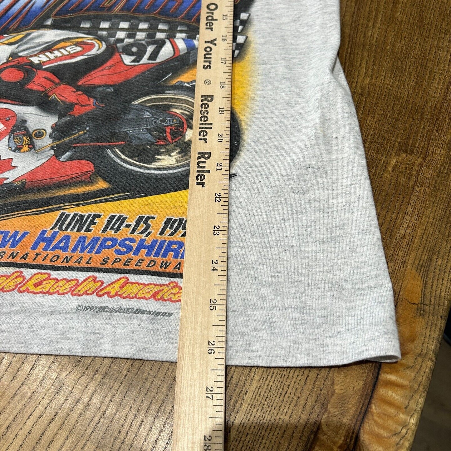 VINTAGE 90s | Loudon Classic Motorcycle Race Tank Shirt sz M