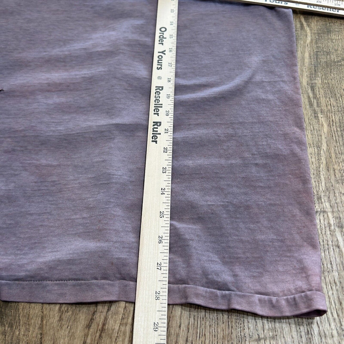 VINTAGE 80s | Car Club Over Dyed Brown T-Shirt sz L