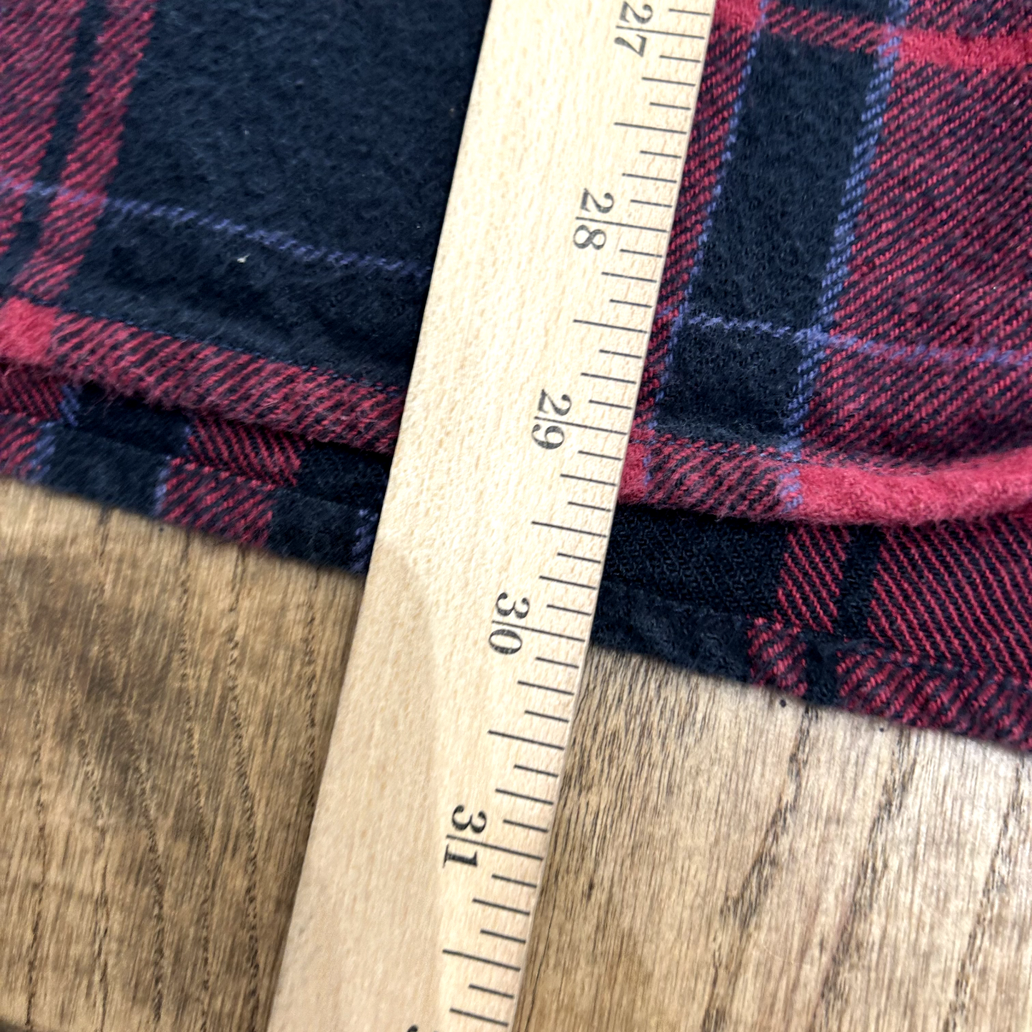 VINTAGE | 1990s Dickies Buffalo Plaid Zip Up Flannel Shirt sz L