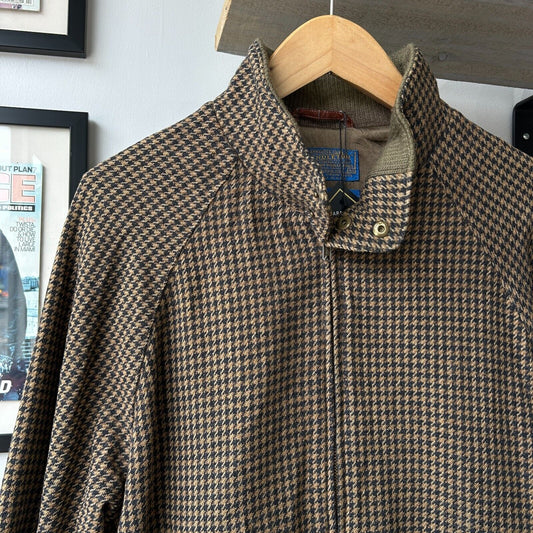 VINTAGE | Pendleton Wool Houndstooth Swinger Jacket sz M