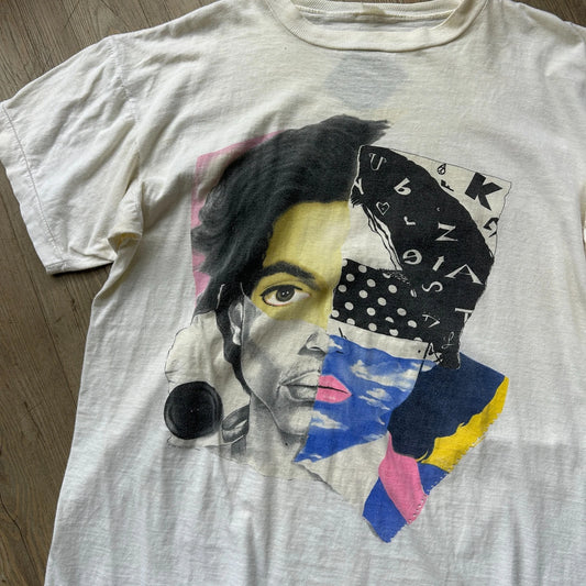VINTAGE 80s | PRINCE Lovesexy Pop Artwork Band T-Shirt sz XL
