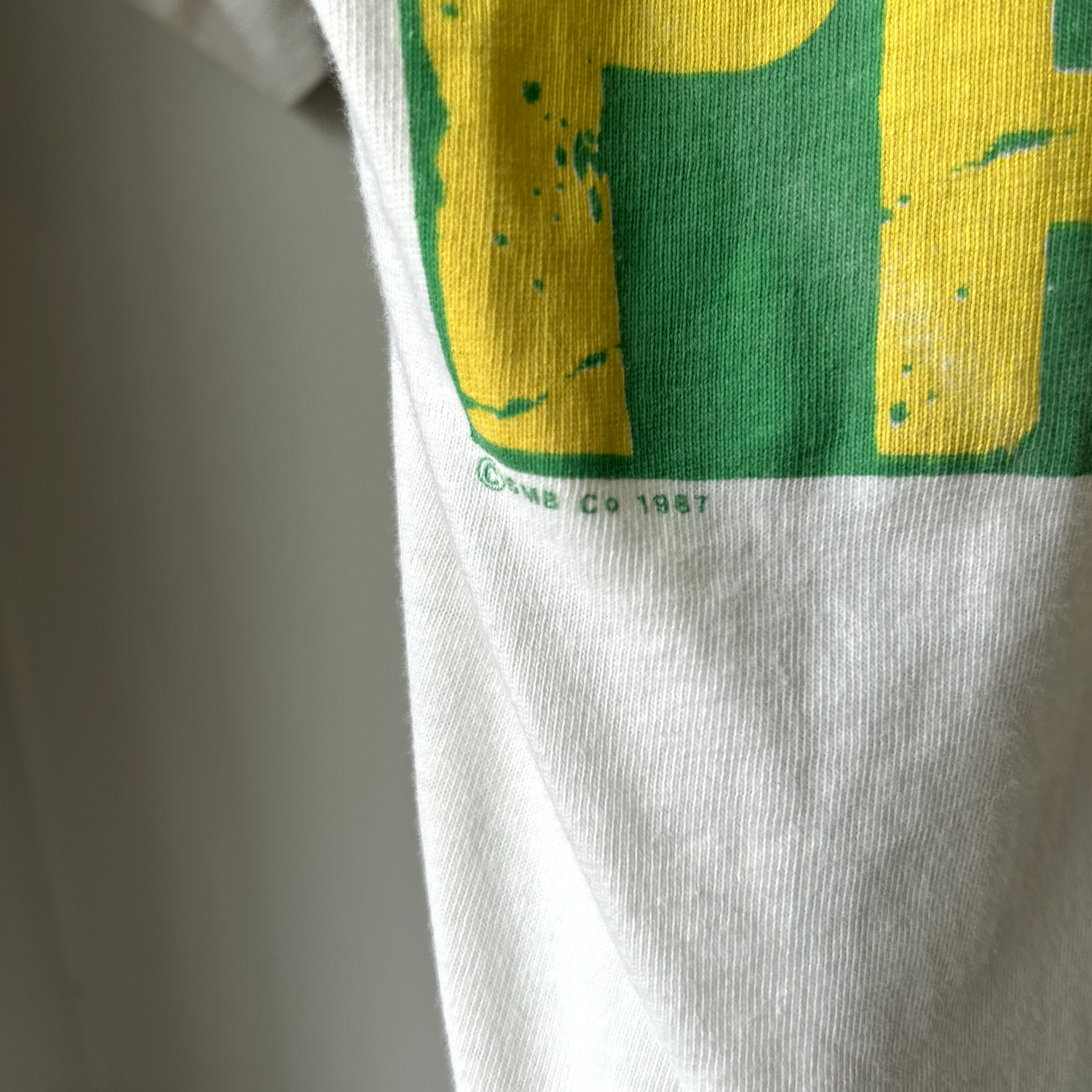 VINTAGE 1987 | Hobie Surfers Paradise Graphic T Shirt Sz Adult XL White