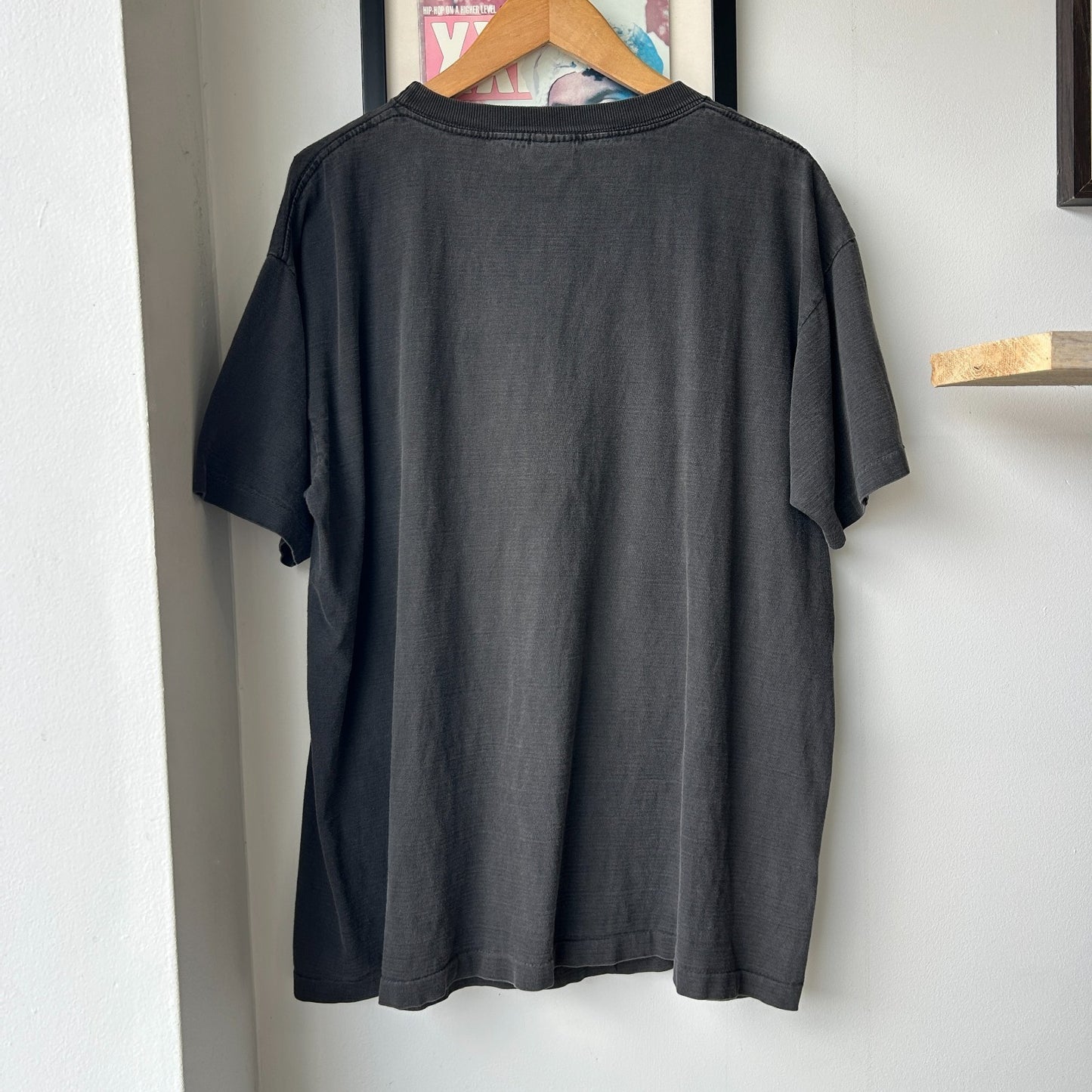 VINTAGE 1993 | Marvin The Martian Zero Gravity Faded Basketball T-Shirt sz XL
