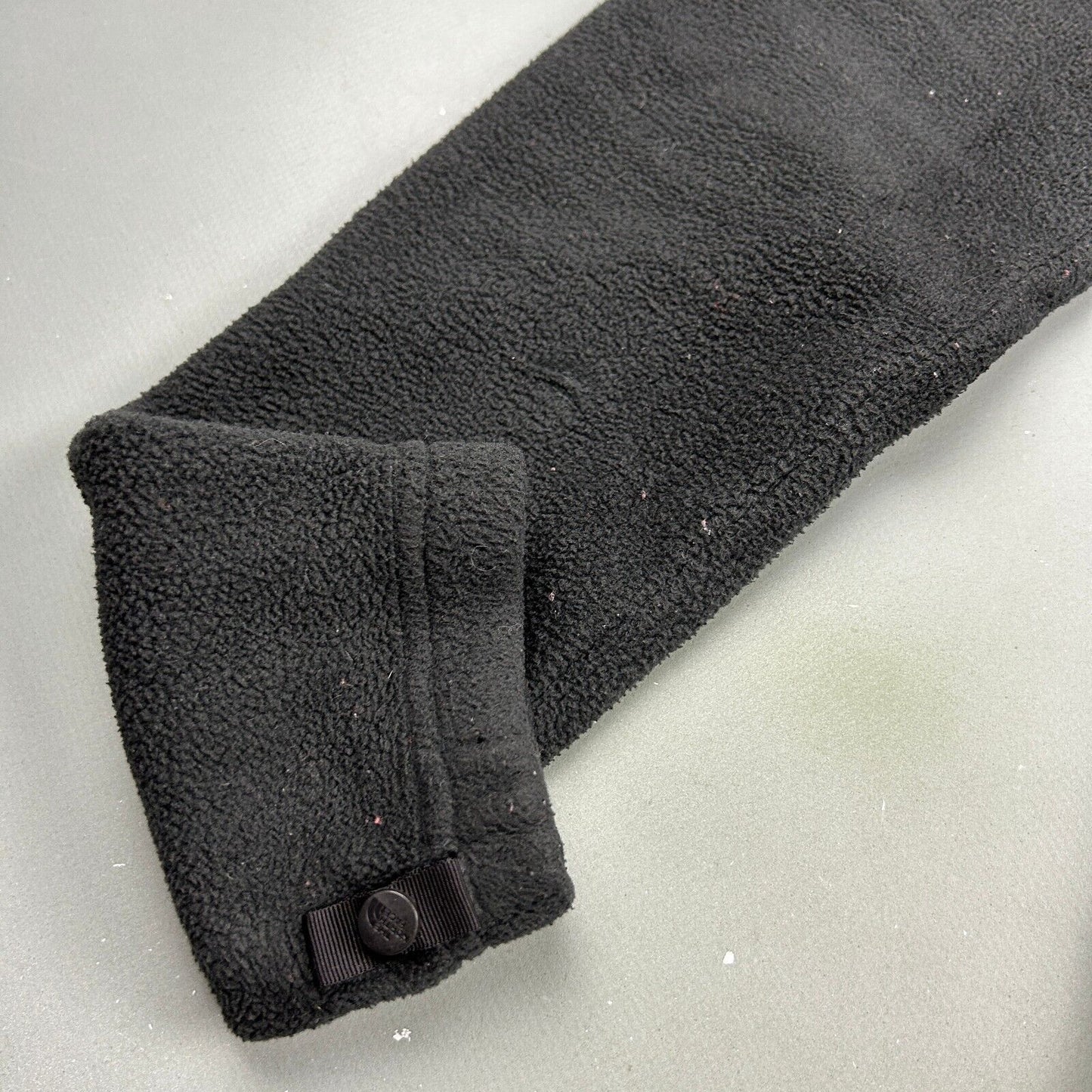VINTAGE The North Face Black Tech Fleece Sweater sz Small Womens Adult