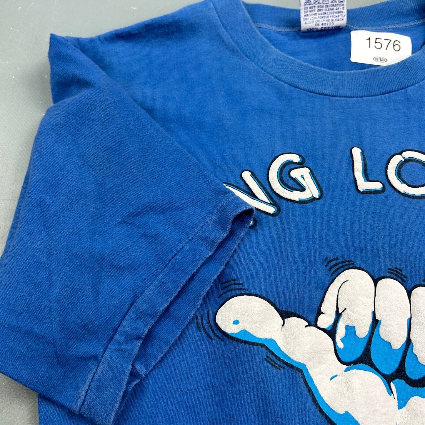 VINTAGE 80s | Hang Loose Hawaii Surfing T-Shirt sz XS-S Men Adult