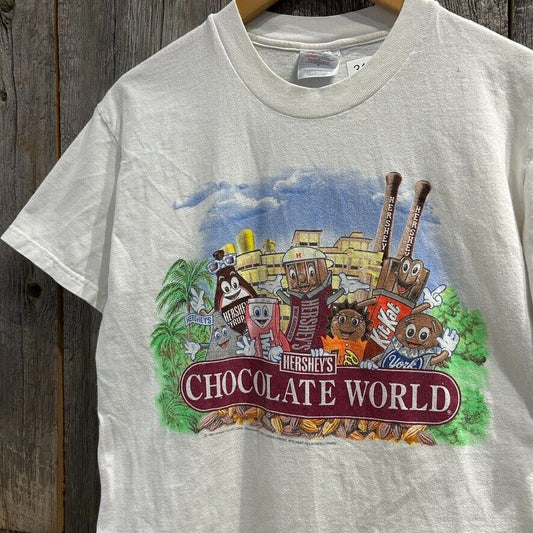 VINTAGE 90s | Hershey's Chocolate World T-Shirt sz M