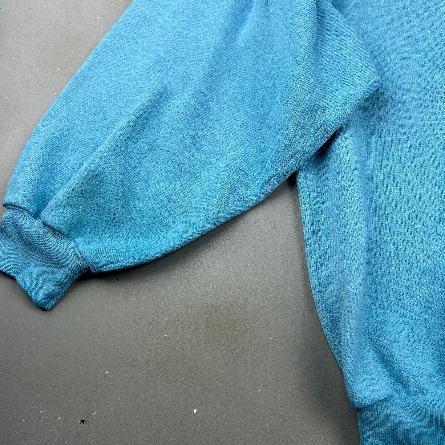 VINTAGE 90s | JORDACHE Blue Boxy Short Crewneck Sweater sz L-XL Adult