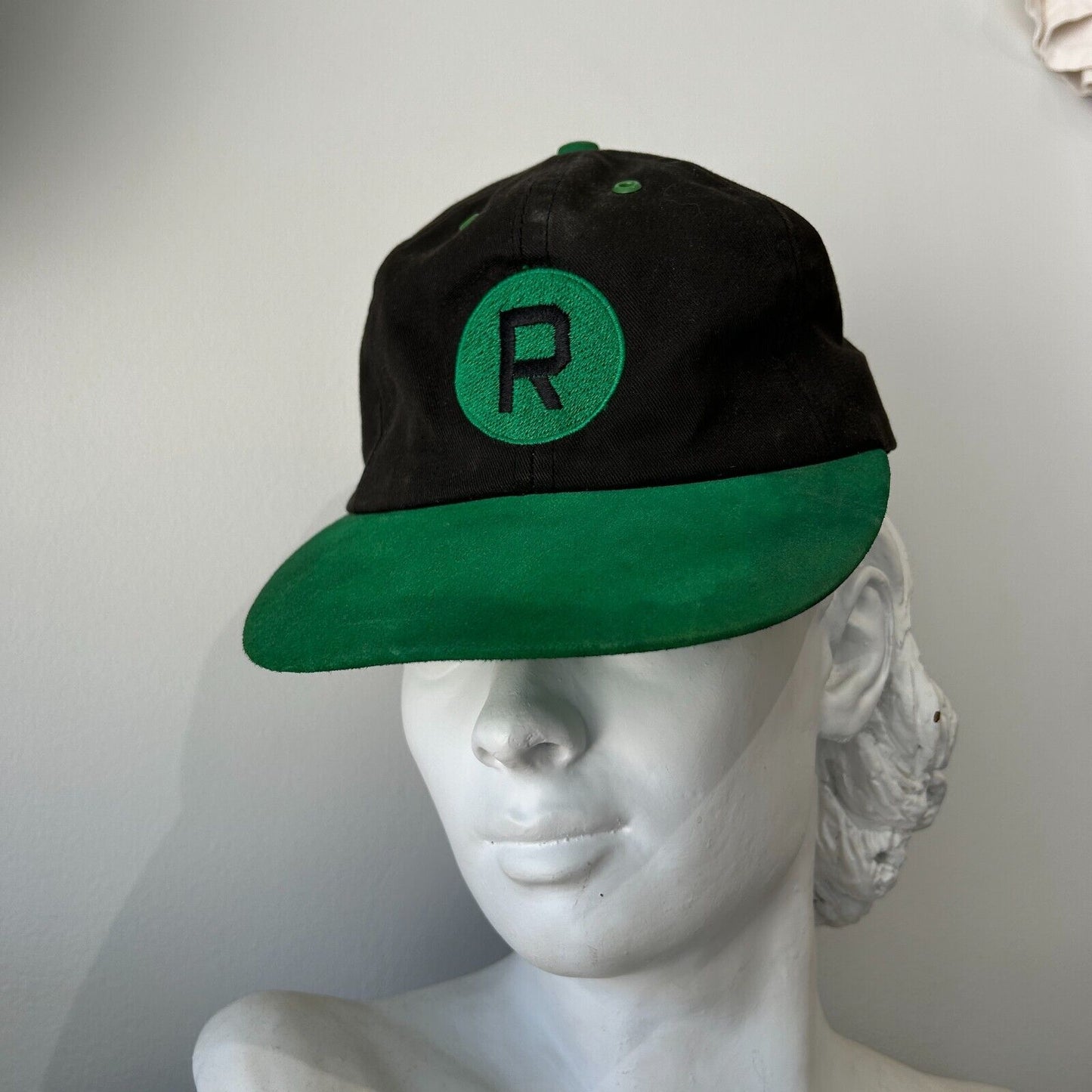 VINTAGE 90s | ROOTS Sporting Goods Suede Brim Cap HAT One Size Adult