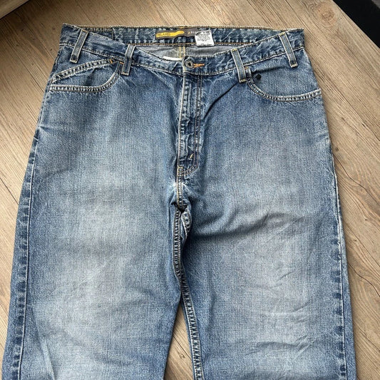 VINTAGE | Levis SilverTab Faded Blue Relaxed Denim Pants sz W35 L32