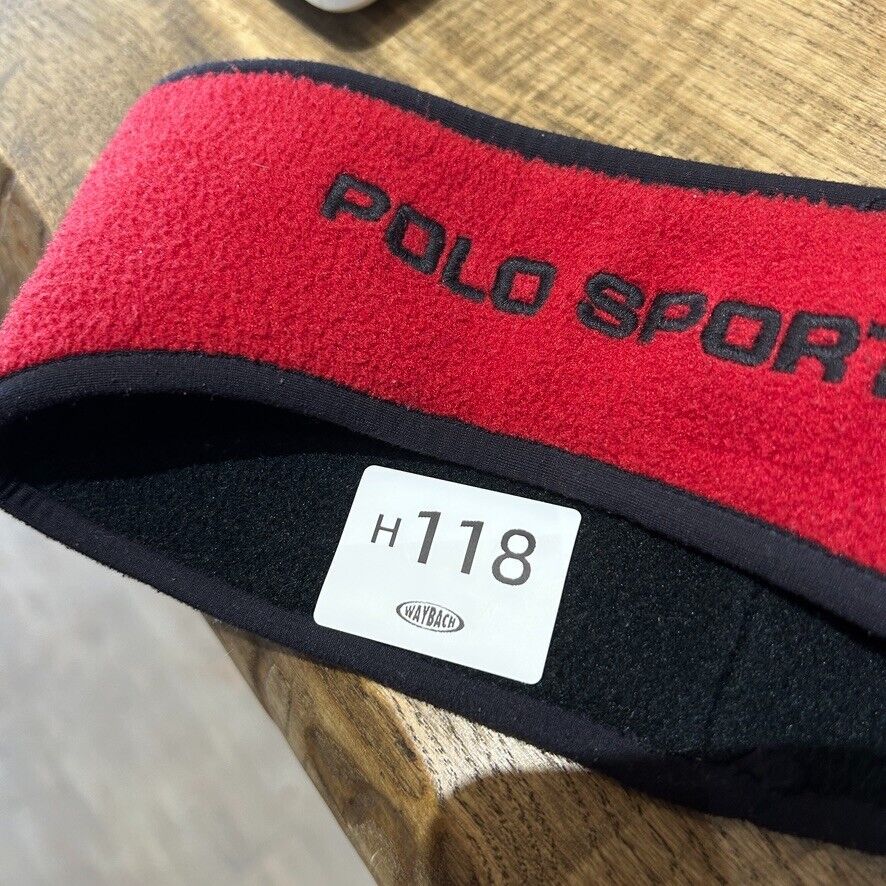 VINTAGE | Polo Sport Ralph Lauren Fleece Head Band sz OS