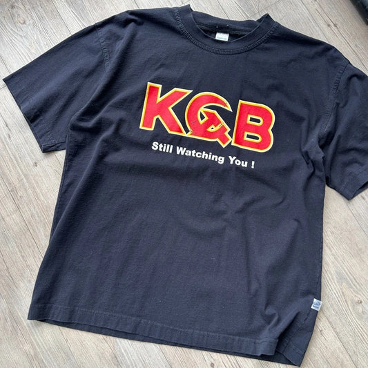 VINTAGE | KGB Still Watching You T-Shirt sz L