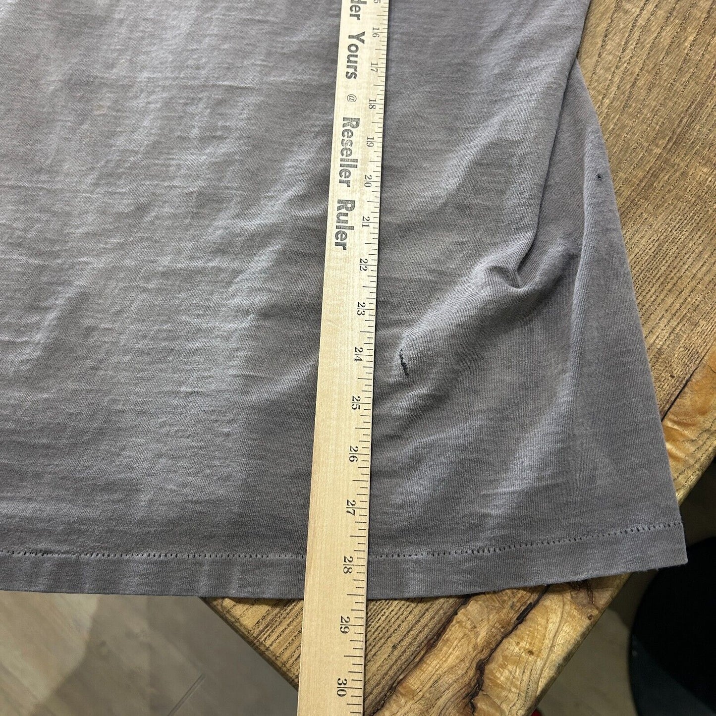 VINTAGE 90s | Harley Davidson Size Does Matter Sun Faded Thrashed T-Shirt sz L