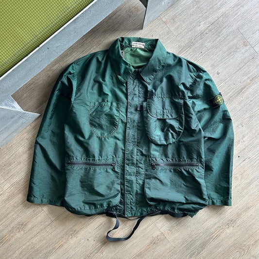 1995 STONE ISLAND | Formula Steel Emerald Jacket sz XL