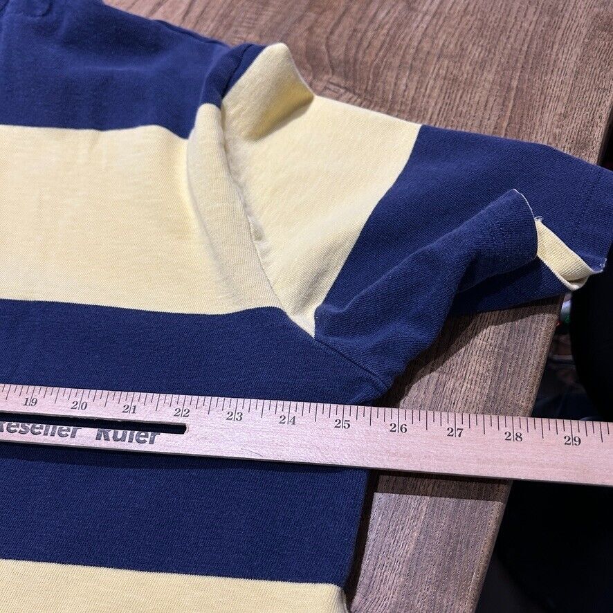 VINTAGE | Ralph Lauren Sm Pony Striped Polo Shirt sz XL