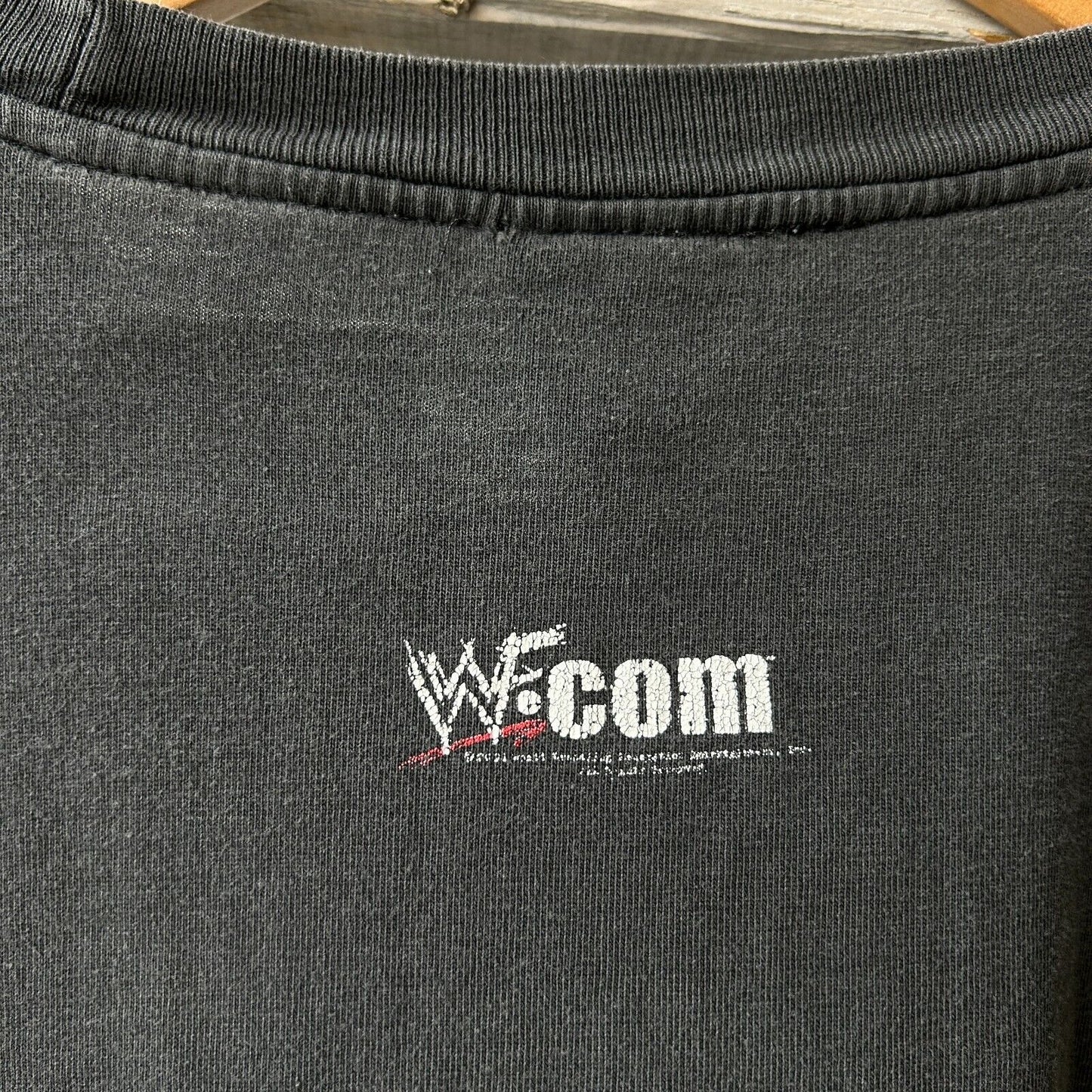 VINTAGE 2001 | WWF TRIPLE H The Game Wrestling T-Shirt sz L Adult