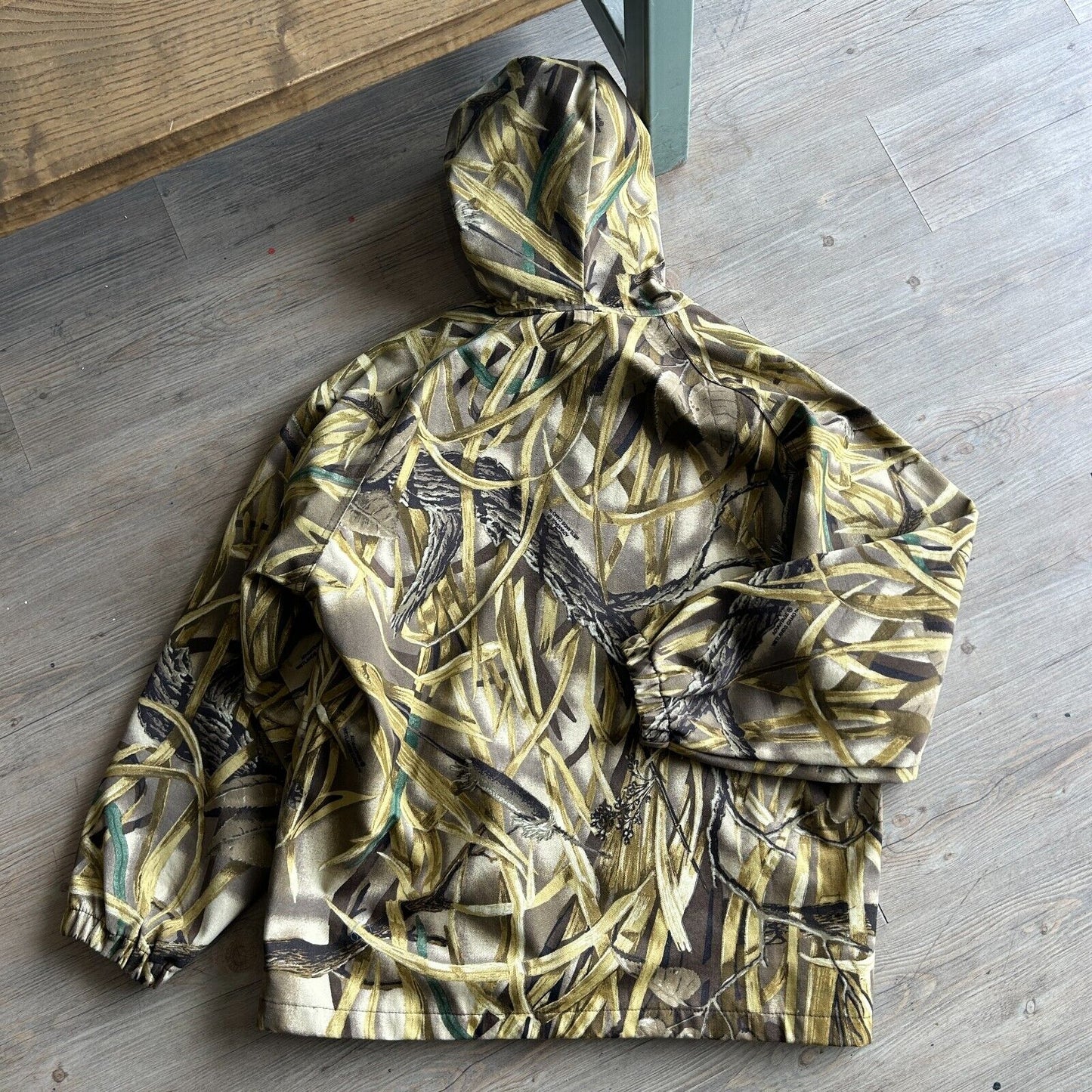 VINTAGE | Advantage Wetlands Camo Cotton Canvas Jacket sz L Adult
