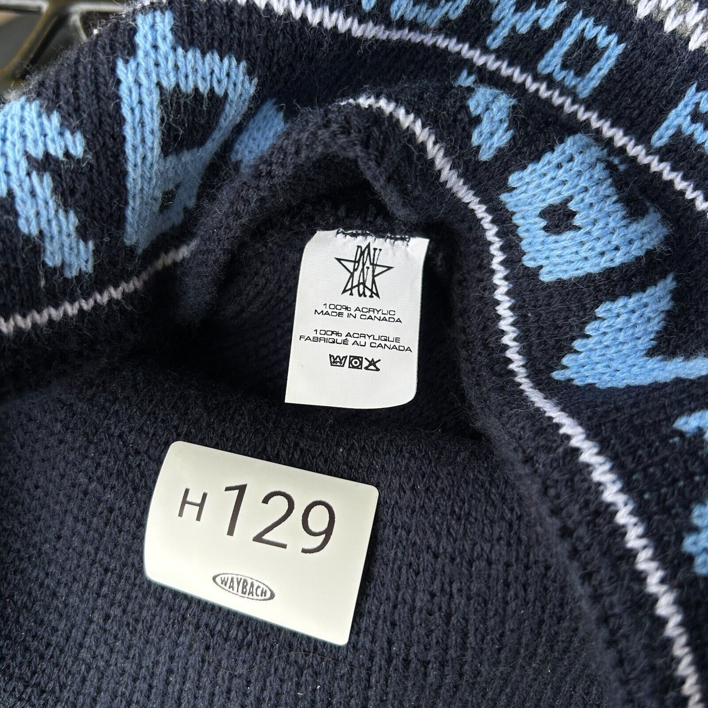 Punk And Yo Knit Skully Beanie HAT sz OS