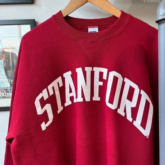 VINTAGE 90s | Stanford University Russell Athletic Crew Sweater sz L