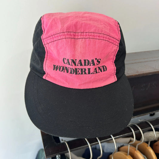 VINTAGE 90s | Canada's Wonderland 4 Panel Nylon Cap Hat sz OS