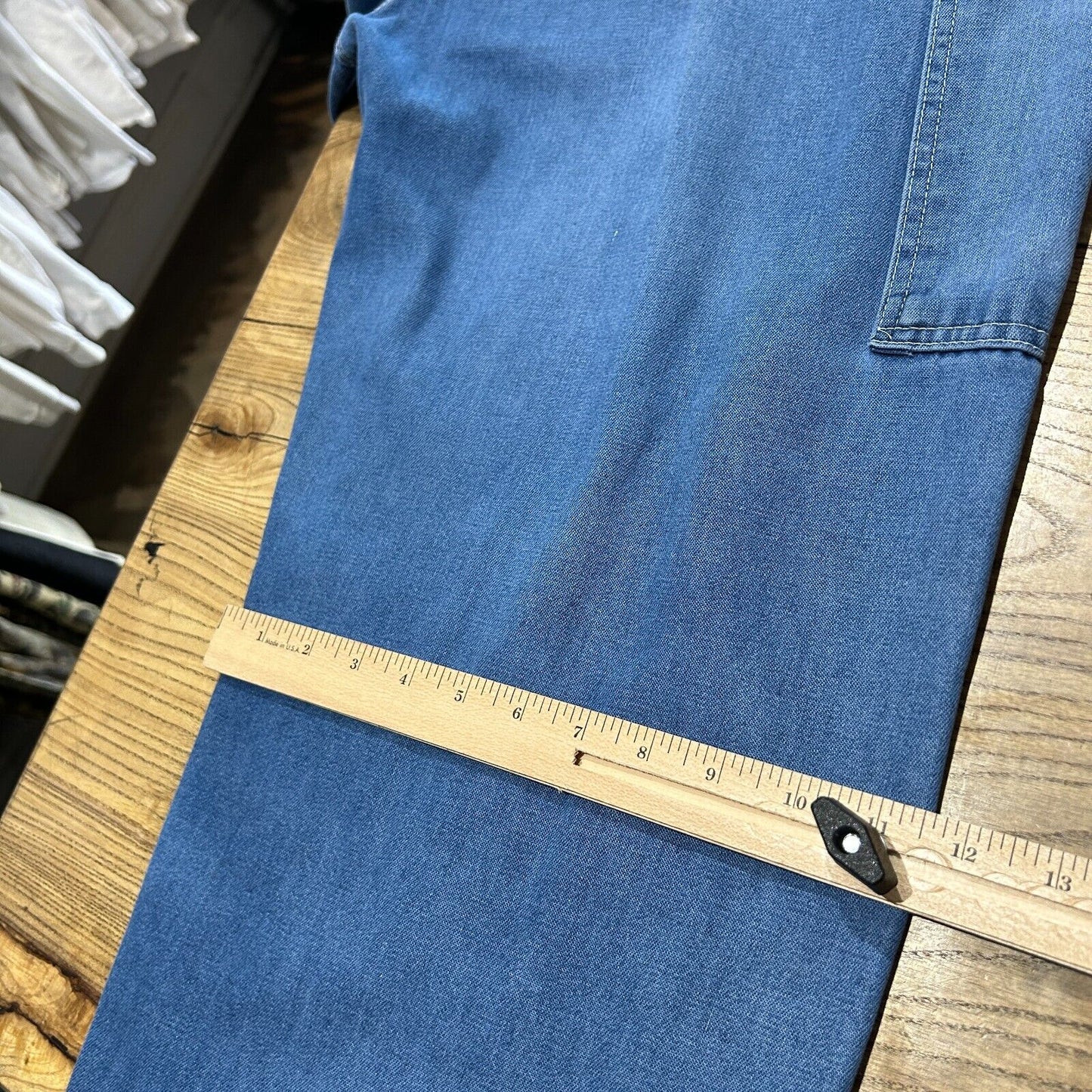 VINTAGE 80s | Sun Faded WorkWear Baggy Jeans Pants sz W38 L30