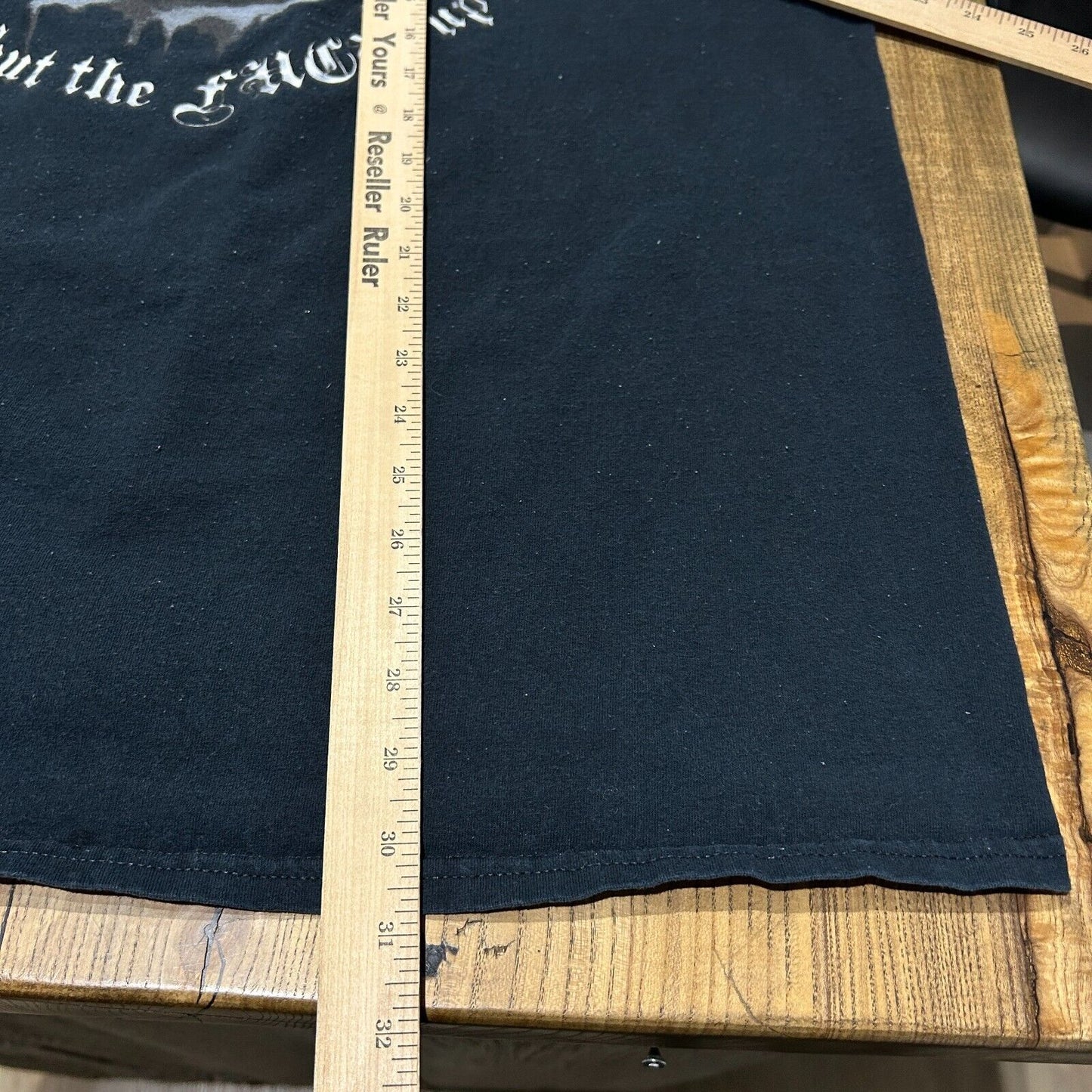 VINTAGE | Snitches Get Stitches So Shut Up Long Sleeve Biker T-Shirt sz 2XL