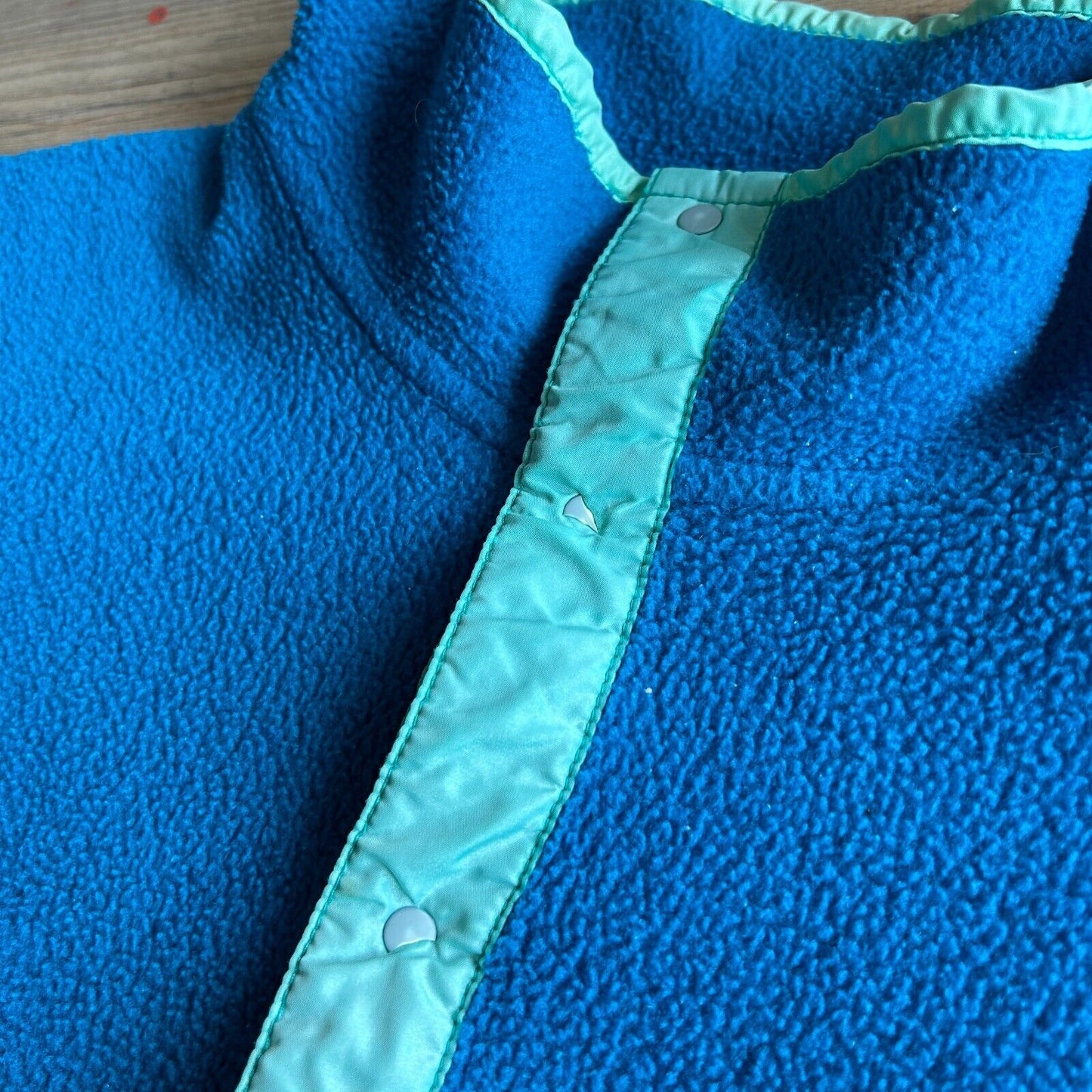 VINTAGE | Patagonia Snap T Blue Fleece Sweater sz XL