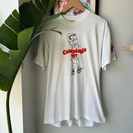 VINTAGE 80s | Crazy Legs Running T-Shirt sz M-L