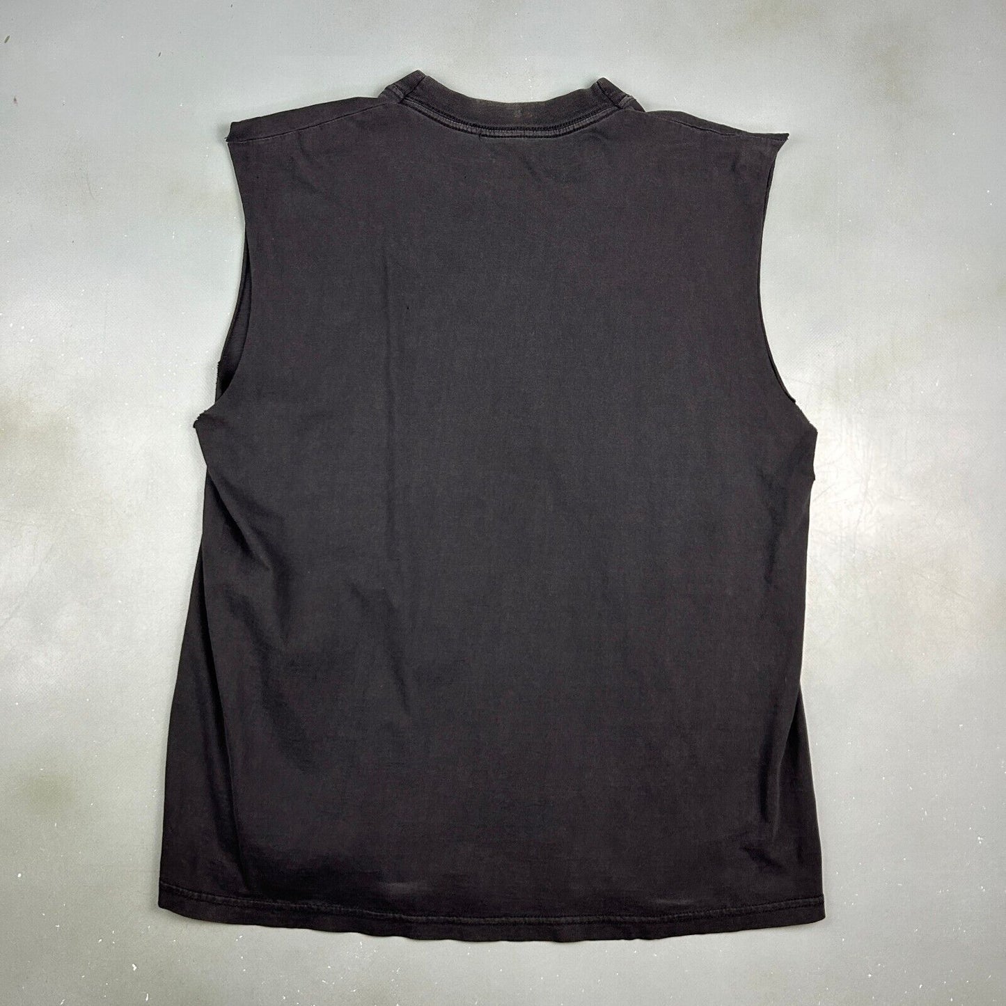 VINTAGE 90s | Albert Einstein Amsterdam Sleeveless T-Shirt sz L Adult