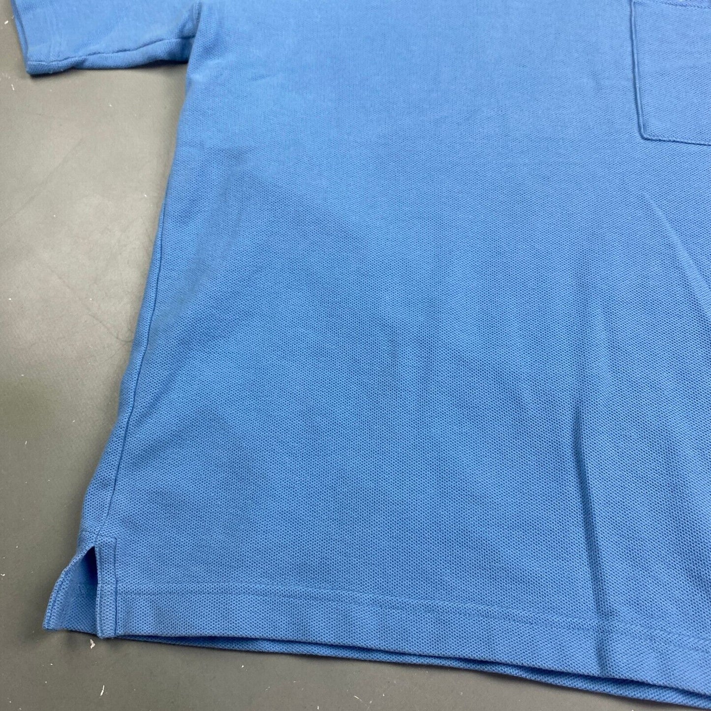 VINTAGE Lacoste Sm Alligator Blue Pocket T-Shirt sz Small Men Adult