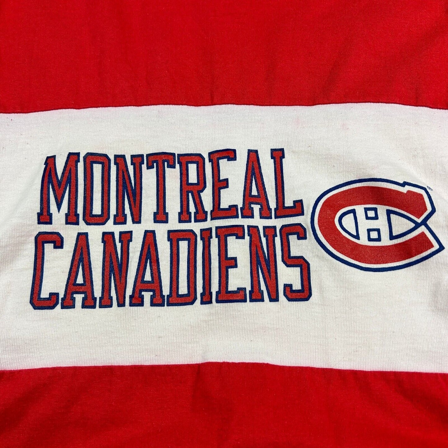 VINTAGE 90s | Montreal Canadian Hockey Jumper T-Shirt sz M Men Adult