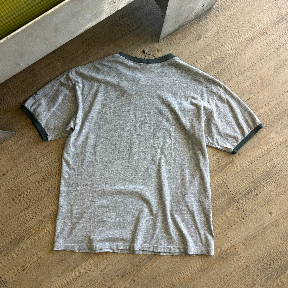 STUSSY All-Stars | 1990s Vintage Blank Ringer T-Shirt sz M/L