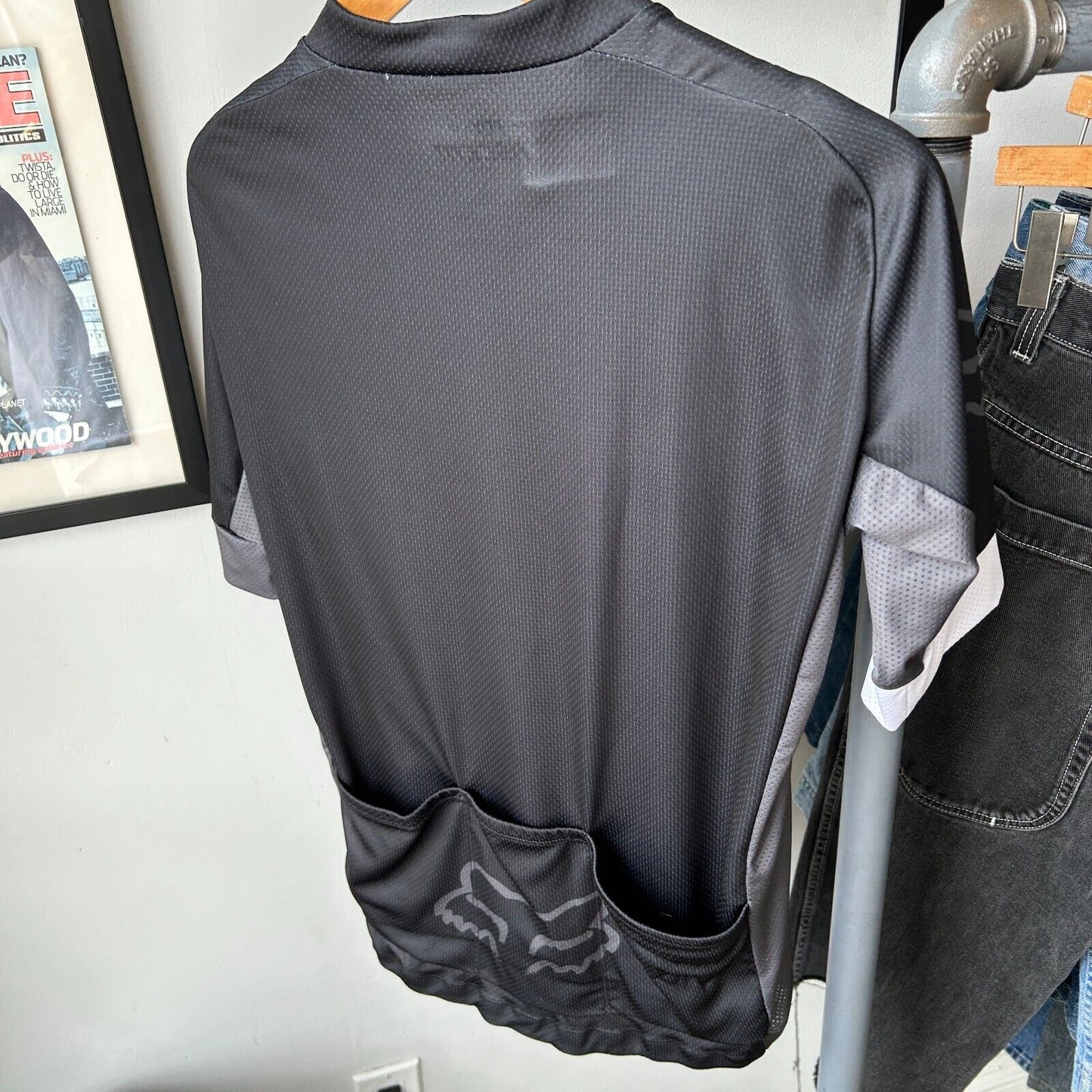 VINTAGE | FOX Cycling Bike Jersey sz L