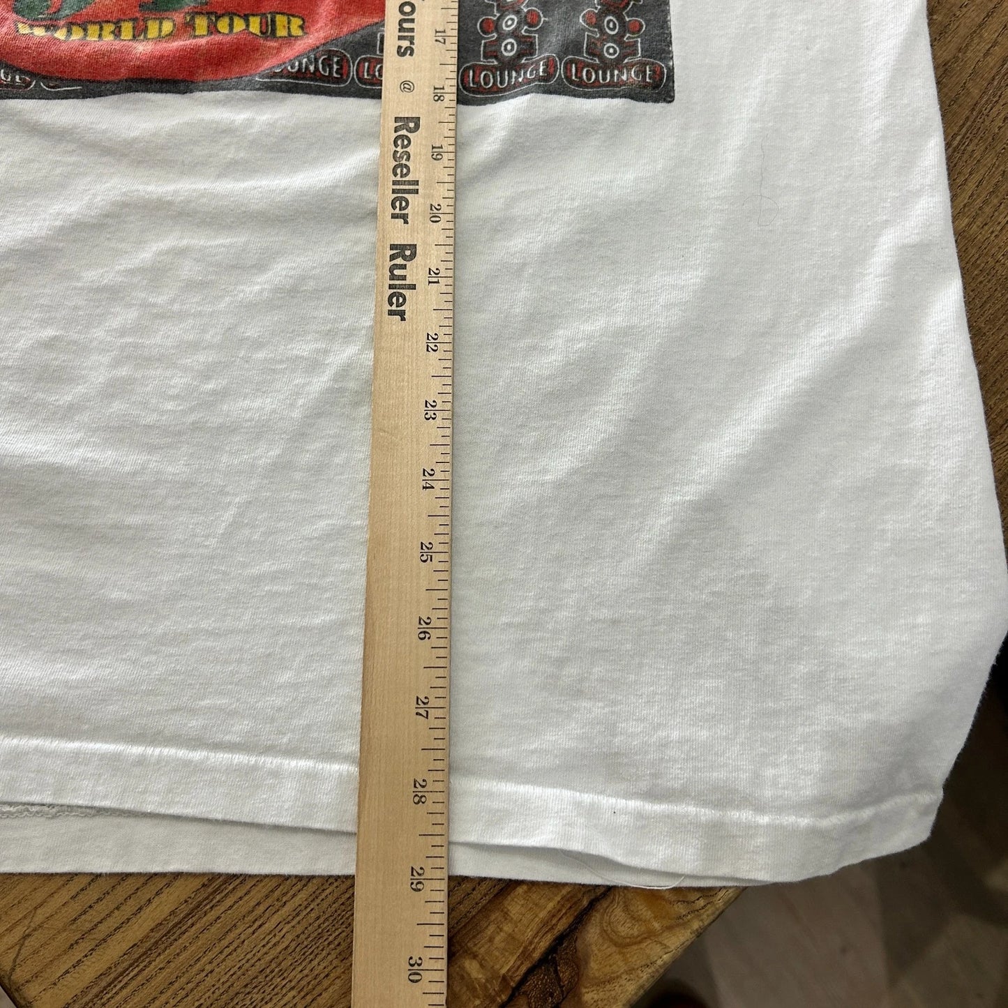 VINTAGE 1994 | Rolling Stones Voodoo Lounge World Tour Band T-Shirt sz XL