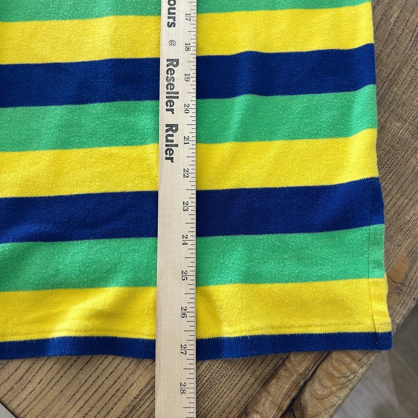 VINTAGE 90s | Ralph Lauren Sm Pony Candy Striped Polo Shirt sz M