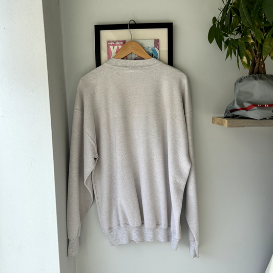 VINTAGE 1990s | University Of Notre Dame Collegiate Crewneck Sz XL