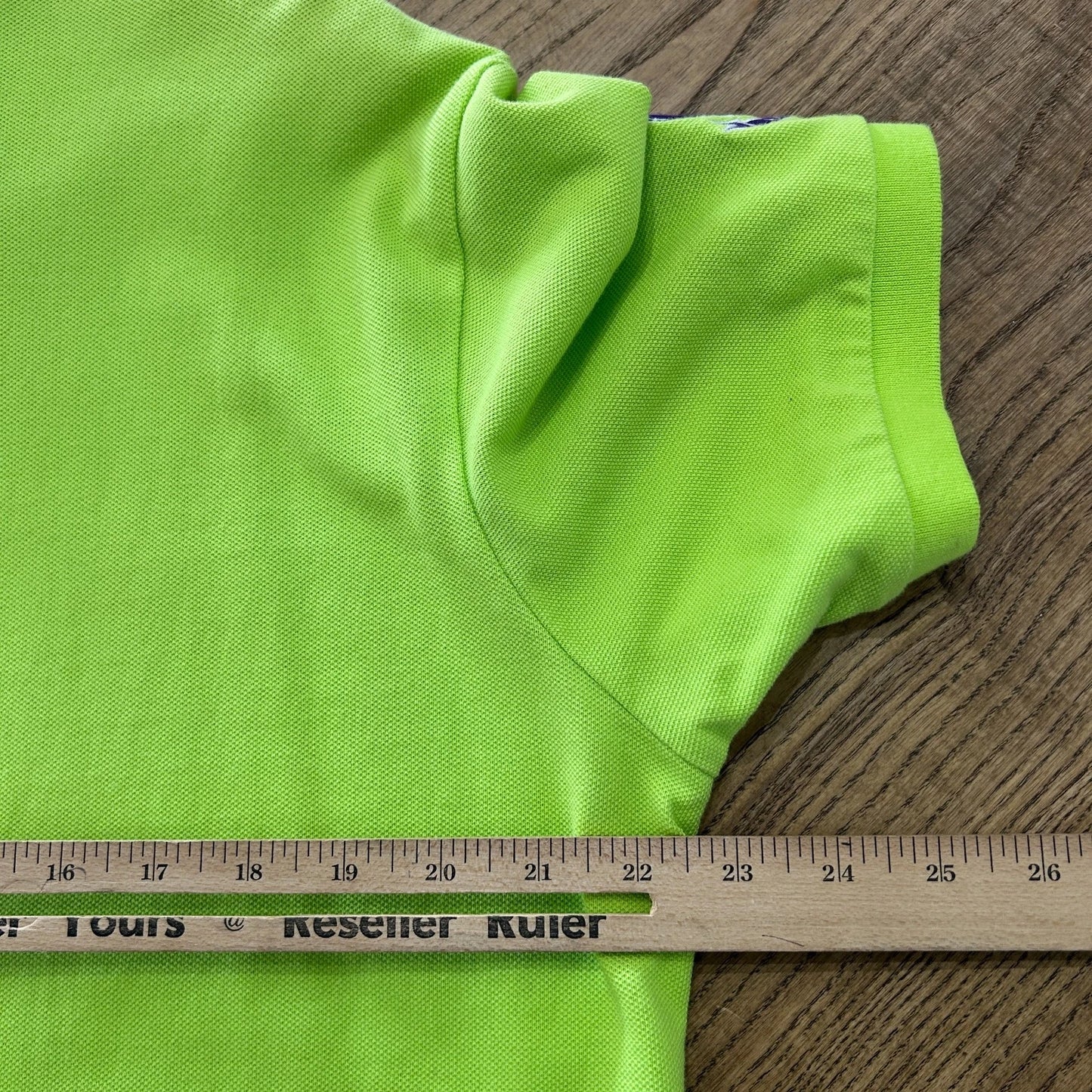 VINTAGE | Polo by Ralph Lauren Wimbledon Tennis Neon Polo Shirt sz XL