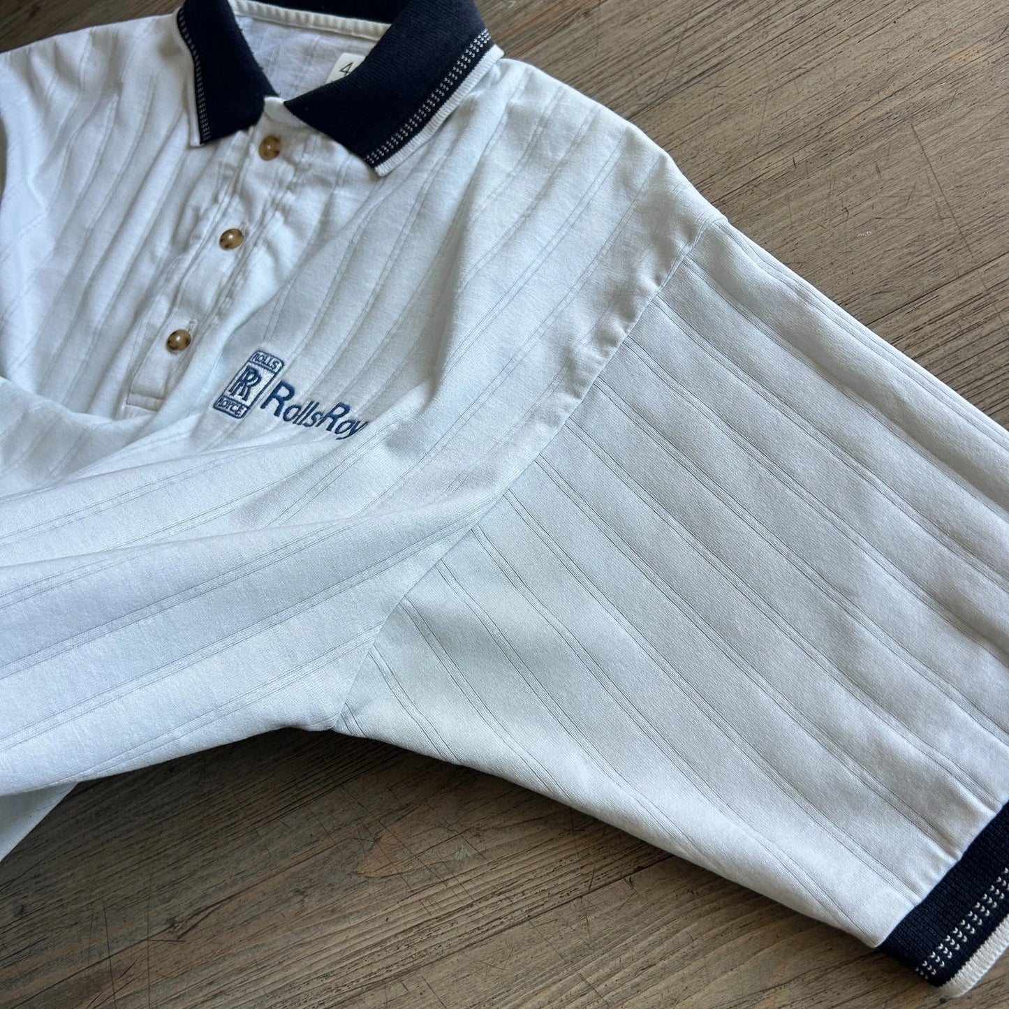 1990s | Rolls-Royce Vintage Golf Polo Shirt sz L/XL