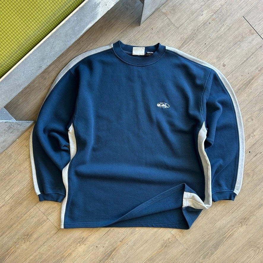 VINTAGE 90s Y2k | Quicksilver Surf Crewneck Sweatshirt sz XL