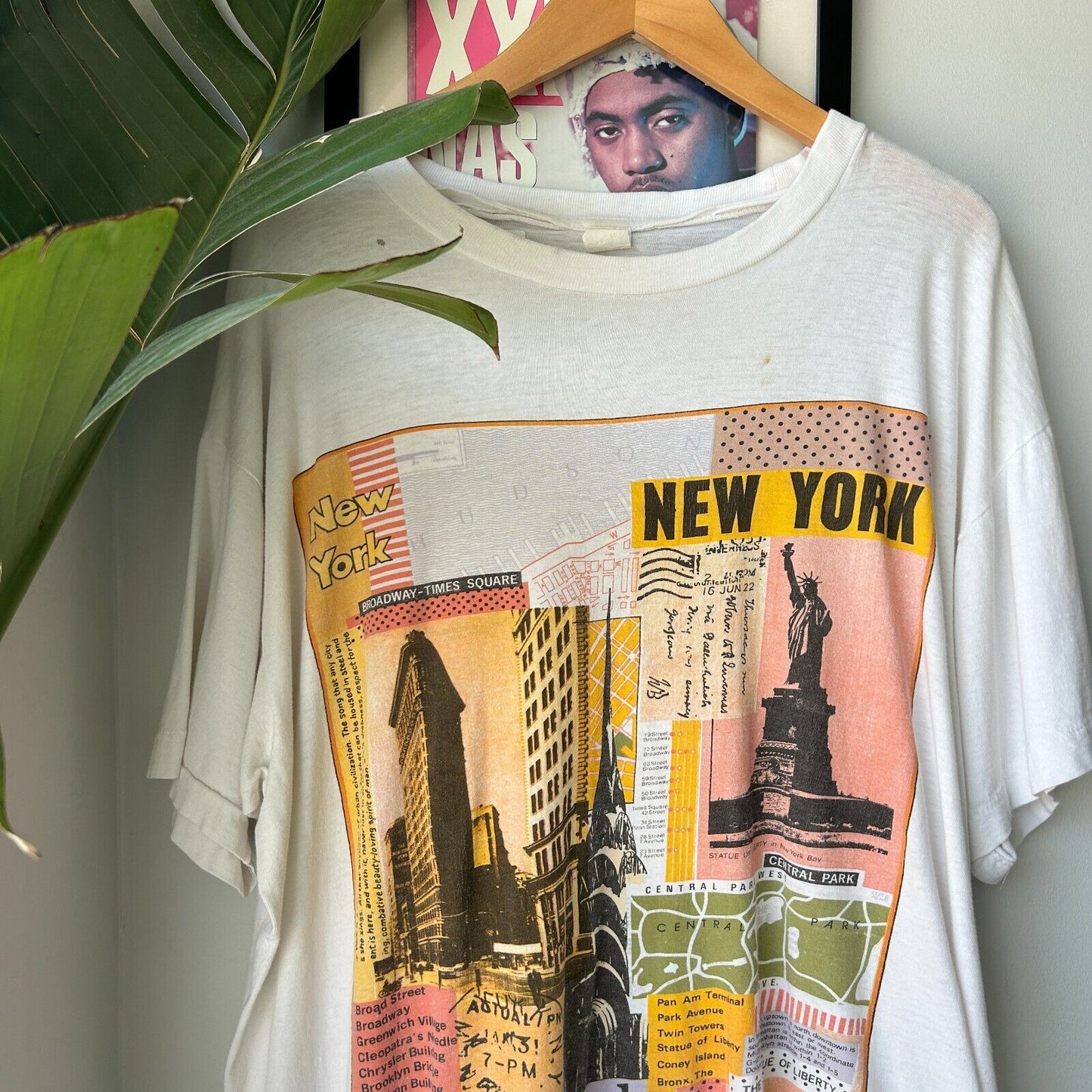 VINTAGE 90s | New York City T-Shirt sz XL