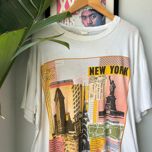 VINTAGE 90s | New York City T-Shirt sz XL