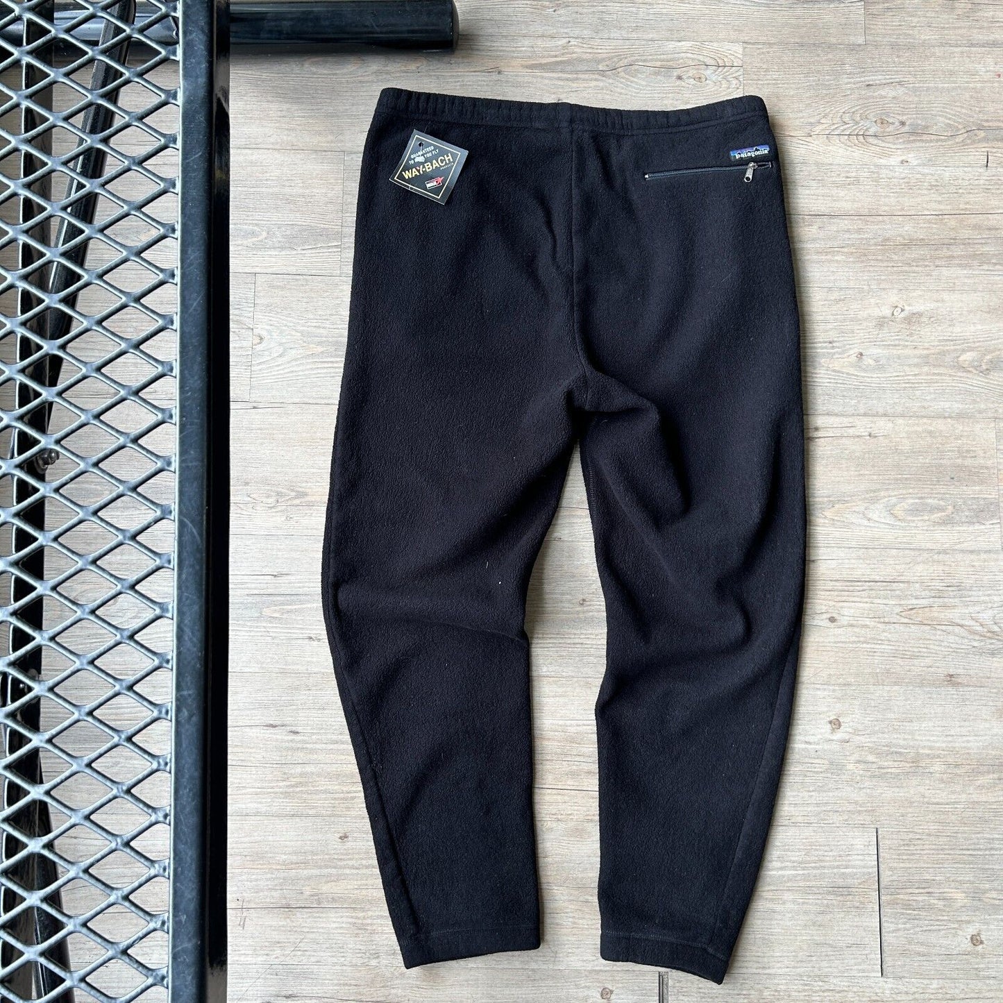 VINTAGE 90s | Patagonia Black Fleece Sweat Pants sz L Adult Made In USA