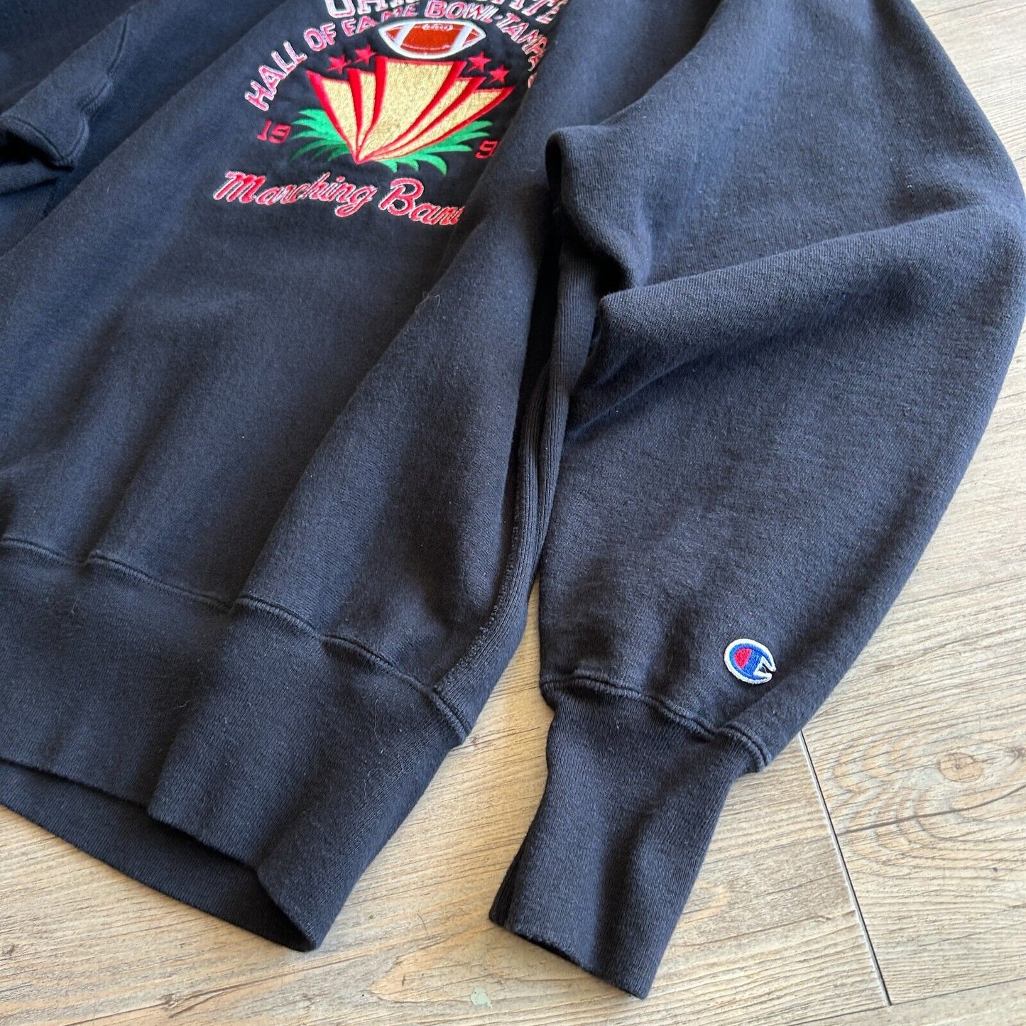 VINTAGE 90s | Ohio State Marching Band Champion Reverse Weave Sweater sz XL