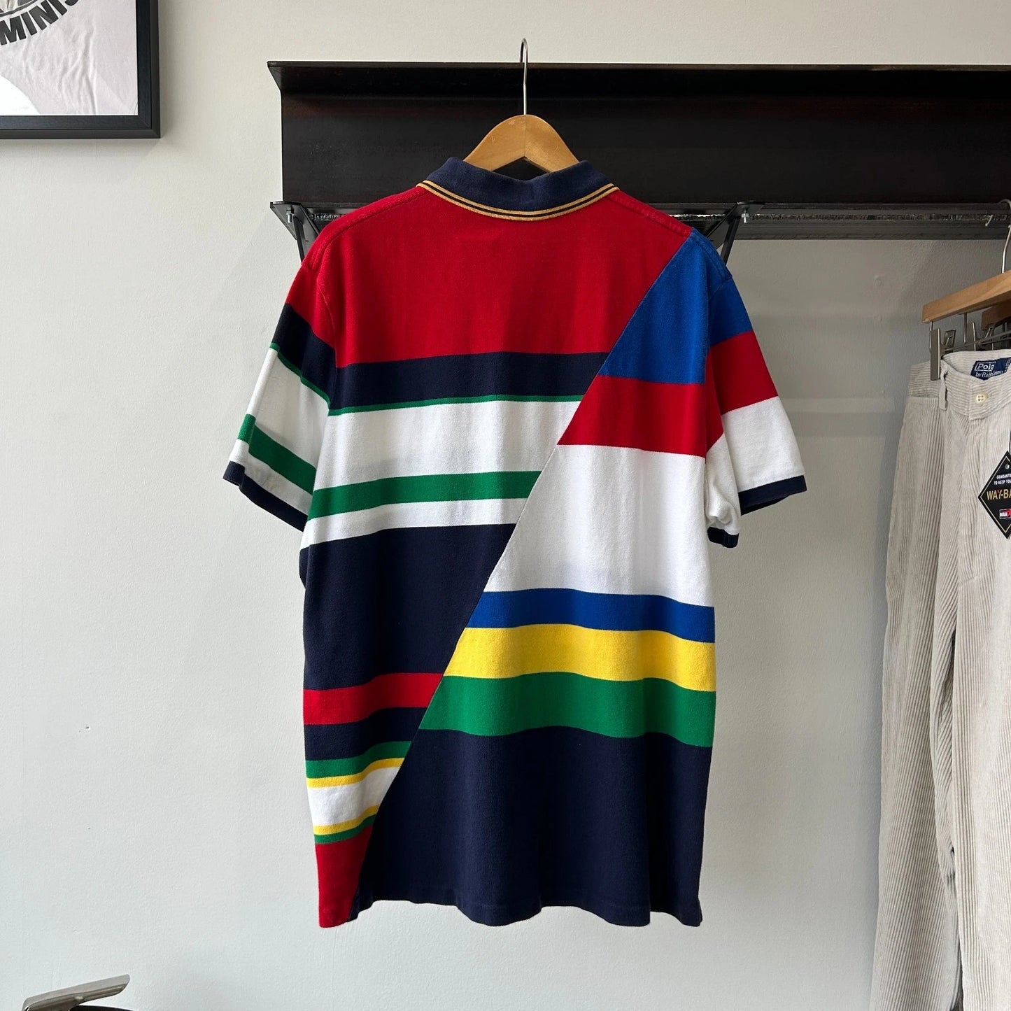 VINTAGE | Polo by Ralph Lauren New York Crest Polo Shirt sz XL