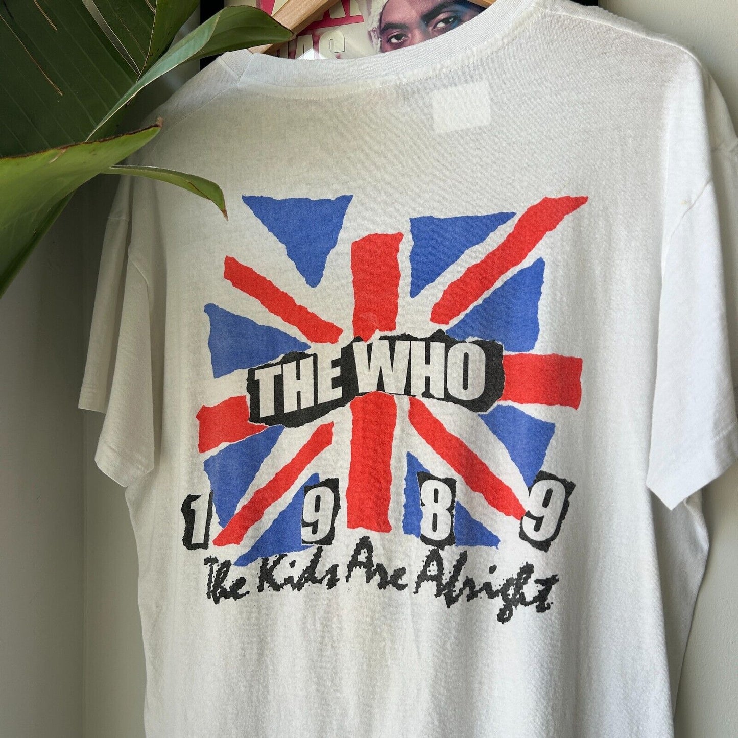 VINTAGE 80s | The Who The Kids Are Alright Tour Band T-Shirt sz XL