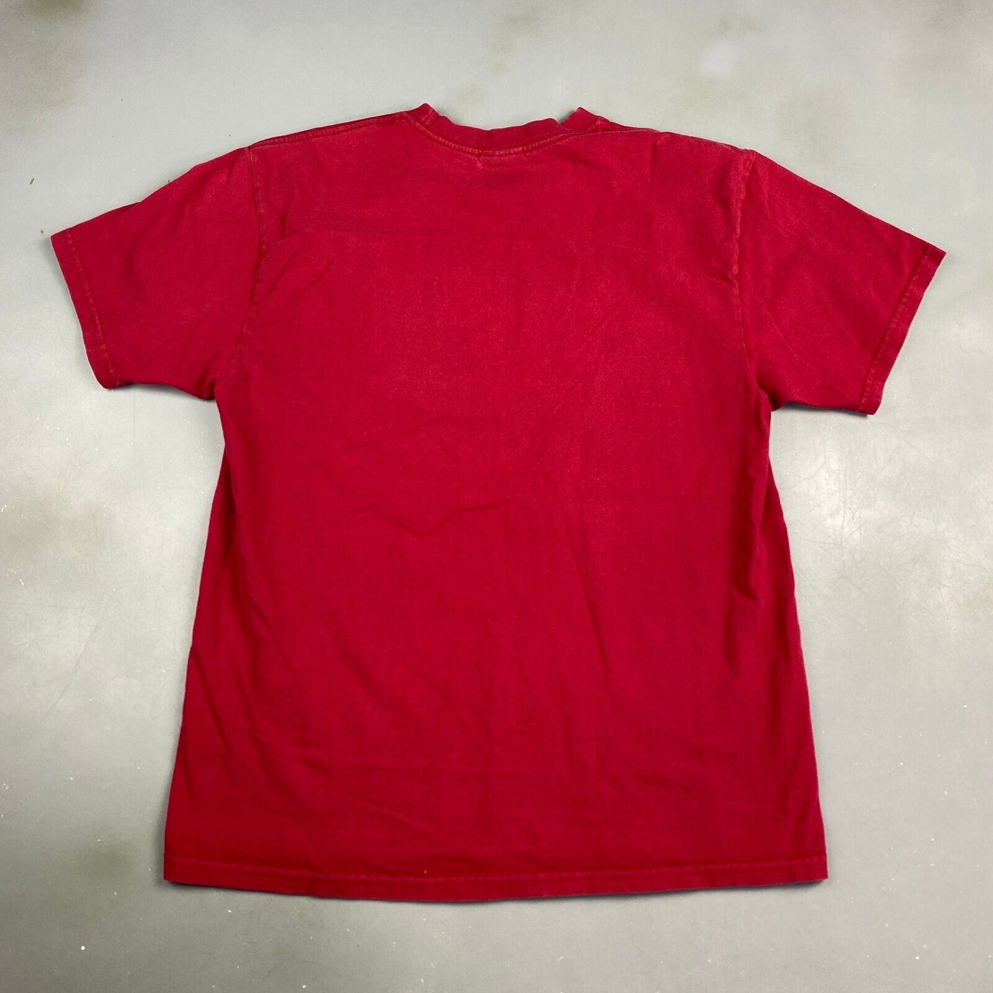 VINTAGE NIKE Manchester United Red T-Shirt sz Medium Adult